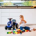 Traktorek Baby New Holland Niebieski z Przyczepką + akc. od 1 roku, Falk