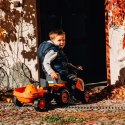 Traktorek Kubota Pomarańczowy z Przyczepką + akc. od 1 roku, Falk