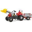 Traktor na Pedały Przyczepa Łyżka Czerwony, Rolly Toys rollyJunior