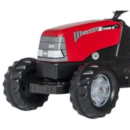 Traktor na pedały Case czerwony z przyczepką, Rolly Toys rolyKid