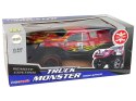 Samochód Zdalnie Sterowany Truck Monster R/C 1:12 20 km/h Czerwony