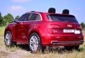 Samochód Na Akumulator Audi Q5 2 Osobowe Czerwone Lakierowane