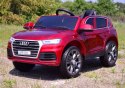 Samochód Na Akumulator Audi Q5 SUV Czerwony Lakierowany/q5-suv