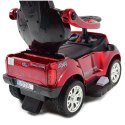Ford Ranger DKP01 Czerwony Jeżdzik, Pchacz, Karmidełko,pojazd Na Akumulator, Miękkie Siedzenie Lakierowany