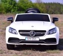 Samochód Na Akumulator Mercedes C 63 S Coupe Biały /qy-1588