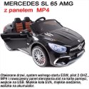 Auto Na Akumulator Mercedes SL65 AMG Czarny /xmx602