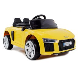 Samochód Na Akumulator Audi R8 Żółty /hl1818