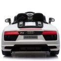 Samochód Na Akumulator Audi R8 Białe