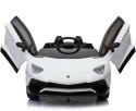 Auto Na Akumulator Lamborghini Aventador Biały /bdm0913