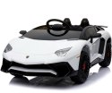 Auto Na Akumulator Lamborghini Aventador Biały /bdm0913