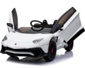 Auto Na Akumulator Lamborghini Aventador Biały /bdm0913