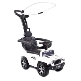 Jeździk, Pojazd Na Akumulator- Jeep Rubicon Biały /dkp03hv