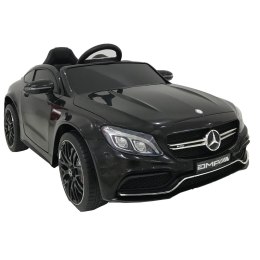 Samochód Na Akumulator Mercedes C 63 S Coupe Czarne /qy-1588