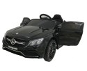 Samochód Na Akumulator Mercedes C 63 S Coupe Czarne /qy-1588