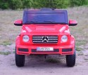 Samochód Na Akumulator Mercedes G500 Czerwony Lakier /jj2077