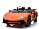 Auto Na Akumulator Lamborghini Aventador Pomarańczowe /bdm0913