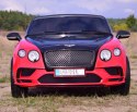 Auto Na Akumulator Bentley Continental Supersport Czerwony /je1155