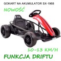 Szybki Driftujący Gokart Na Akumulator Czerwony SX1968