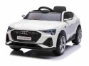 Samochód Na Akumulator Audi E-tron Sportback Białe /qls6688