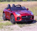 Auto Na Akumulator Jaguar F Type Czerwony Lakierowany /qls5388