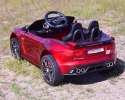 Auto Na Akumulator Jaguar F Type Czerwony Lakierowany /qls5388