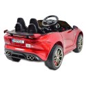 Auto Na Akumulator Jaguar F Type Czerwony Lakierowany /qls5388