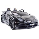 Auto Na Akumulator Lamborghini Aventador SVJ Czarny Lakier Dla 2 Dzieci Drift /sx2028