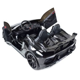 Auto Na Akumulator Lamborghini Aventador SVJ Czarny Lakier Dla 2 Dzieci Drift /sx20