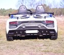 Auto Na Akumulator Lamborghini Aventador SVJ Biały Dla 2 Dzieci Drift /sx2028