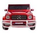 Samochód Na Akumulator Mercedes G63 AMG Czerwony Lakier /s-307