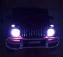 Samochód Na Akumulator Mercedes G63 AMG Czerwony Lakier /s-307