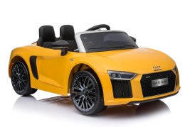 Samochód Na Akumulator Audi R8 Spyder Żółty