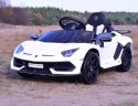 Auto Na Akumulator Lamborghini Aventador Białe- Wersja Carbon /sx2018