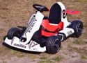 Gokart Na Akumulator Fancy Biały BDQ-8