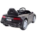 Samochód Audi R8 Spyder Czarny Na Akumulator /a300