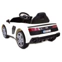 Samochód Audi R8 Spyder Biały Na Akumulator /a300