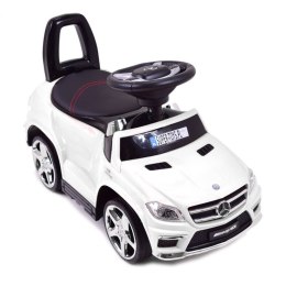 Jeździk, Pchacz Mercedes GL63 AMG Basic Biały /1578basic