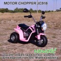 Motor Na Akumulator Chopper Różowy- JC916