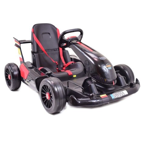 Szybki Driftujący Gokart Na Akumulator Czarny 24 V XMX-619