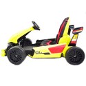 Szybki Gokart Na Akumulator Żółty Czujnik Antykolizyjny XMX-619