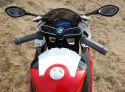 Motor Na Akumulator Ścigacz BMW S1000RR Czerwony 12v