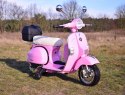 Skuter Na Akumulator Vespa Px150 Różowa