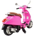 Skuter Na Akumulator Vespa Primavera Różowa CT-728