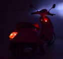 Skuter Na Akumulator Vespa Primavera Różowa CT-728