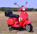 Skuter Na Akumulator Vespa Px150 Czerwona