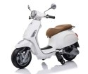 Skuter Na Akumulator Vespa Primavera Biała CT-728