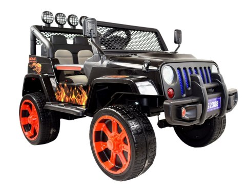 Jeep Na Akumulator Sunshine Czarny 4x4/2388