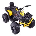 Quad Na Akumulator Top Speed 4x45w Żółty JC-333