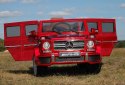 Mercedes G63 AMG Czerwony Lakier /hl168