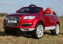 Samochód Na Akumulator Audi Q7 Czerwone Lakierowane